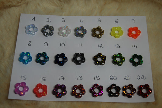 PAMPILLES FLEURS PAILLETTES