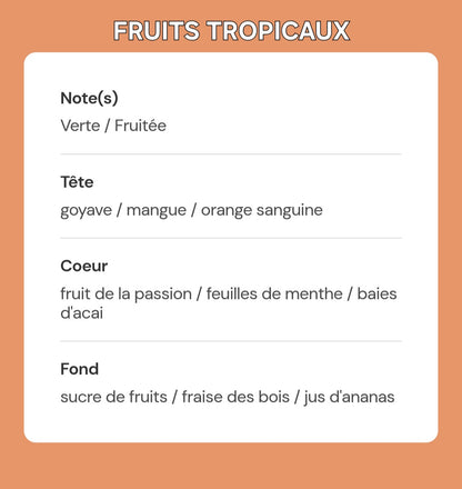 FRUITS TROPICAUX